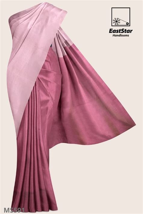 Pink Handlooms Silk Saree Ms East Star Handlooms