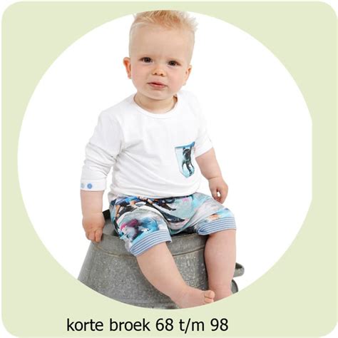 Patroon Korte Broek Maat 68 T M 98 056 ADIY60 Patroonstoffen