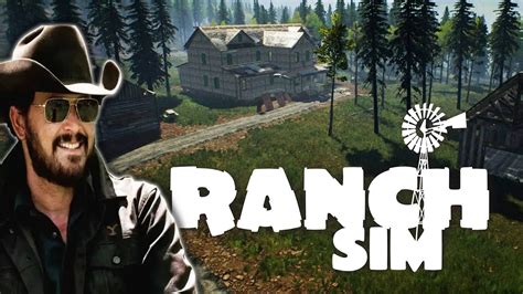 Ranch Simulator Ep Early Access Yellowstone Video Game Youtube