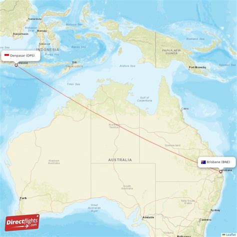 Direct Flights From Denpasar To Brisbane Dps To Bne Non Stop