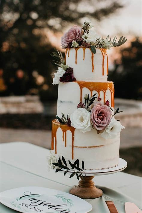 Diez Diseños De Pastel De Bodas Que Continuarán Siendo Tendencia En 2020 Fiancee Bodas