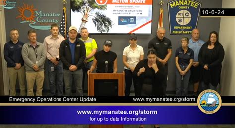 Video Manatee County Tropical Storm Milton Update The Bradenton Times