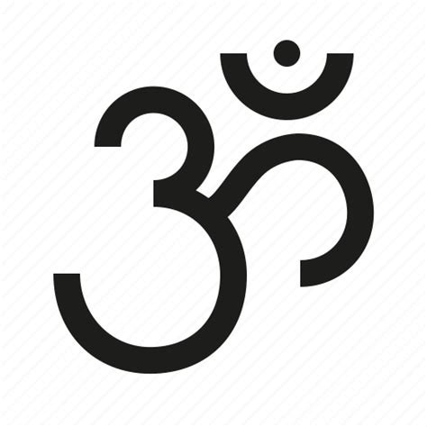 Mantra Meditation Om Yoga Icon