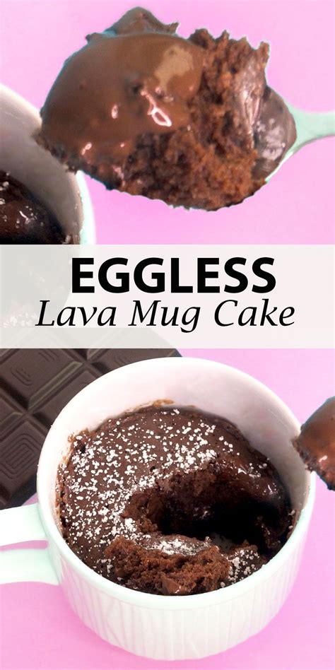 2 minute chocolate lava cake in a mug microwave chocolate lava cake ...