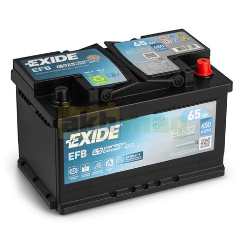 Аккумулятор Exide Start Stop EFB EL652 65Ah купить Низкая цена