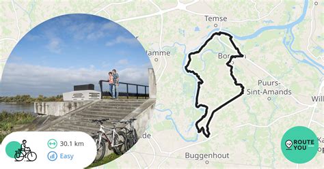 Emile Verhaeren Fietsroute Recreatieve Fietsroute Routeyou