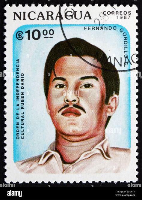 Nicaragua Circa A Stamp Printed In Nicaragua Shows Fernando