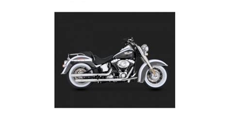 Ponteira 2 5 Polegadas Vance Hines Straightshot Cromo Softail Deluxe 2005 2017