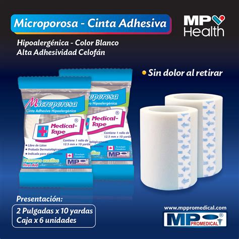 Microporo Blanco Pulg X Yds Celof N Alta Adhesividad Caja X