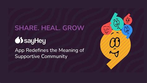 Groundbreaking Mental Health Platform Sayhey App Launches Offering