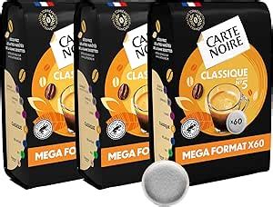 CARTE NOIRE Café en Dosettes Souples Classique N5 Pur Arabica