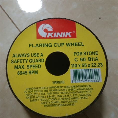 Jual Batu Gerinda Mangkok Kinik Flaring Cup Wheel For Stone C