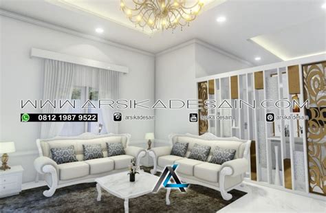 DESAIN INTERIOR RUMAH 15 X 25 METER PEMILIK BAPAK USMAN JAKARTA