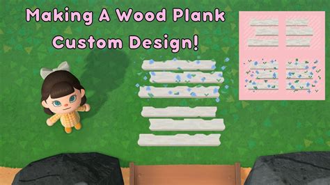 Making A Wood Plank Custom Path Animal Crossing New Horizons Youtube