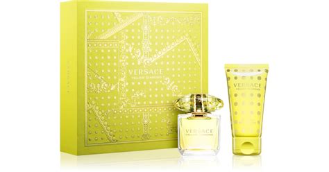 Versace Yellow Diamond Coffret Cadeau Ii Pour Femme Notino Fr