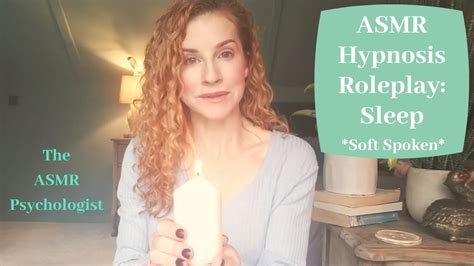 Asmr Sleep Hypnosis Real Hypnotherapist Soft Spoken Youtube