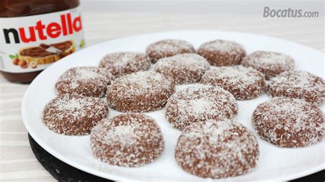 Galletas De Nutella Sin Horno Y Solo 3 Ingredientes