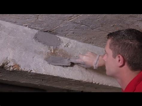 how to fix a hole in concrete wall