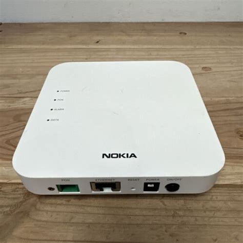 Nokia Xs X Q Optical Network Terminal Ont Ethernet Wan Lan Modem