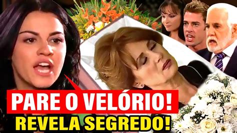 Cuidado o Anjo Malu PARA VELÓRIO DA CECÍLIA e FAZ ALGO