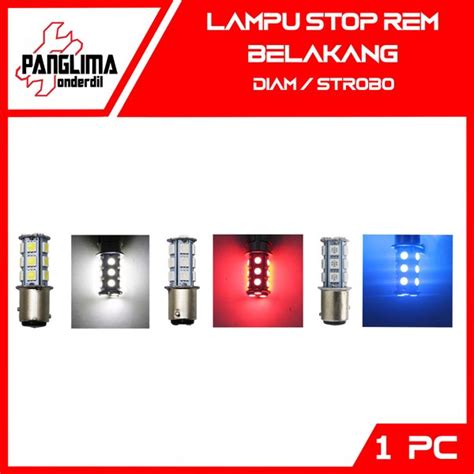 Jual Lampu Stop Universal Titik Mata Led Smd Merah Putih Stop