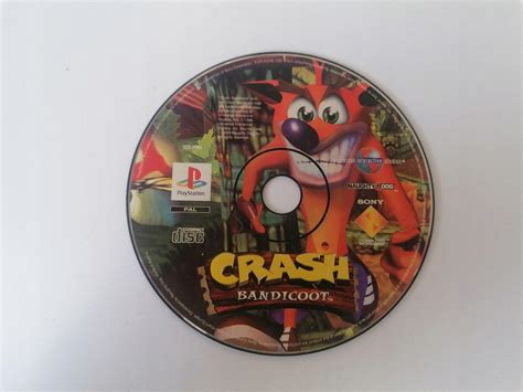 Crash Bandicoot Psx Ps1 Płyta 12317975400 Oficjalne Archiwum Allegro