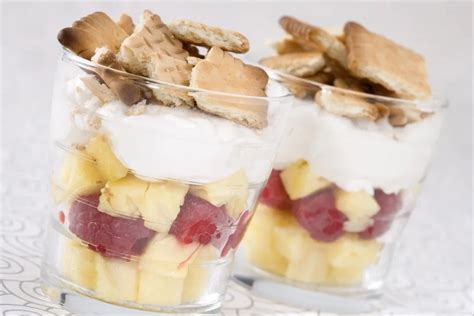 Recette Trifle Ananas Framboises