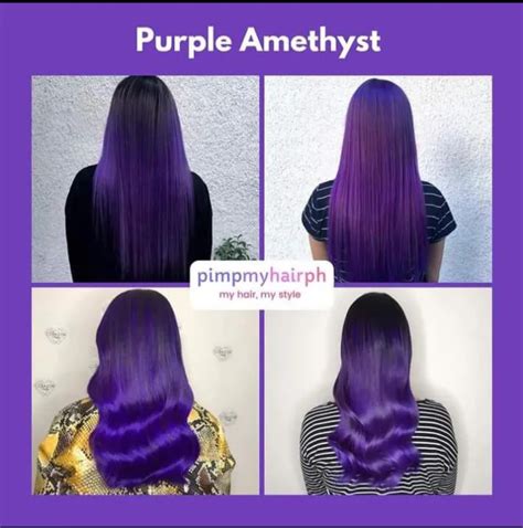 PURPLE AMETHYST HAIR COLOR HAIR DYE COLOR TREATMENT BY KLEUR PIMPMYHAIR | Lazada PH