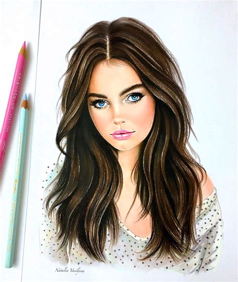 Draw Color Pencil Portrait At Bob Wright Blog