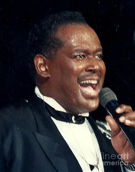 Luther Vandross Live Photograph by Malcolm B Smith - Pixels