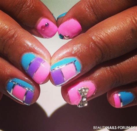 Frame Nails Colorful Sommer