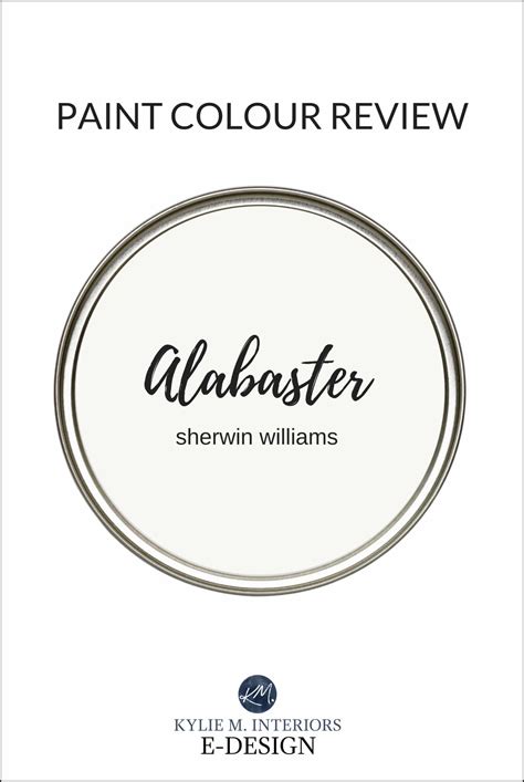 Sherwin Williams Alabaster Sw 7008 Paint Color Review Kylie M Interiors