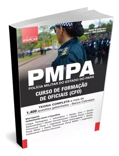 Apostila Pm Pa 2023 Curso De Formação Oficiais Oficial Frete Grátis