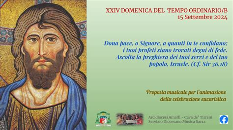 Proposta Canti XXIV Domenica Del Tempo Ordinario B 15 Settembre