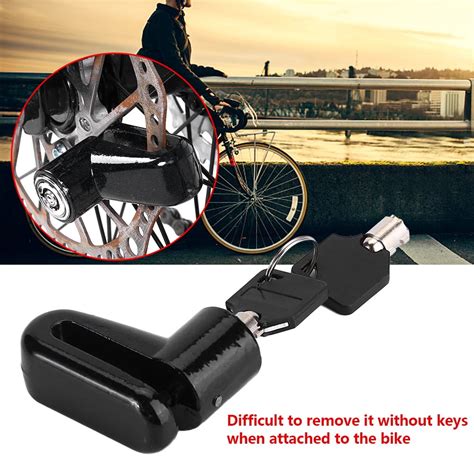 Tebru Colors Metal Bike Lock Disc Brakes Anti Theft Bicycle Locks