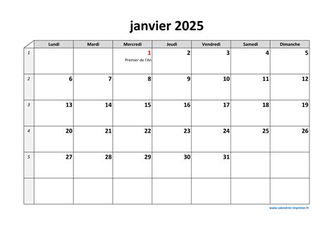 Calendrier Imprimer Gratuit