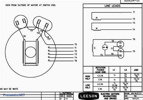 Electric Motor E98717 Wiring Diagram