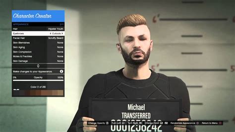 Grand Theft Auto V Online Character Created Ps4 Youtube