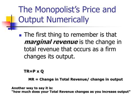 Ppt Monopoly Profit Maximization Powerpoint Presentation Free