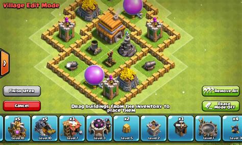 Clash Of Clans Town Hall Level 5 Base Defense