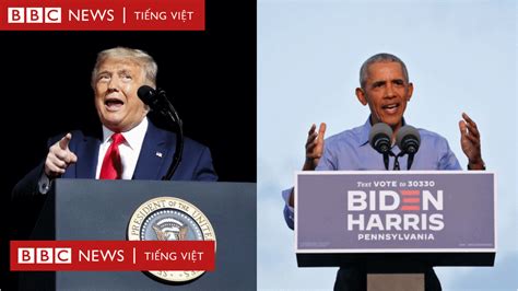 Bầu Cử 2020 Trump Obama đả Kích Nhau Trong Các Cuộc Tranh Cử đối đầu