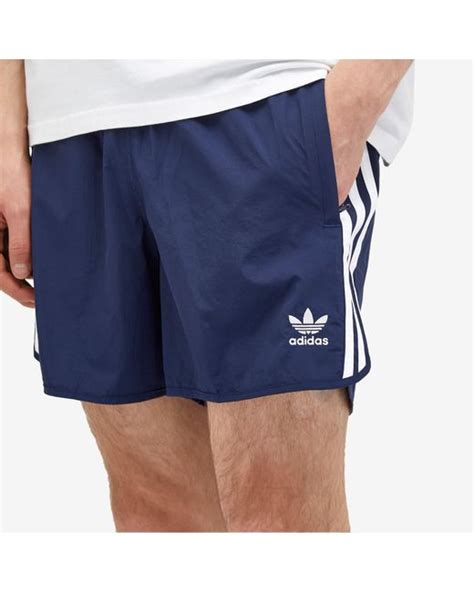 Adidas Sprinter Short In Blue For Men Lyst