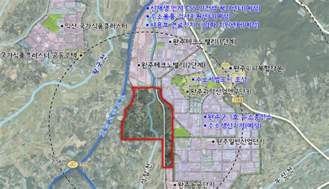 완주군 ‘수소특화 국가산단 165만㎡ 개발행위허가 제한지역 지정