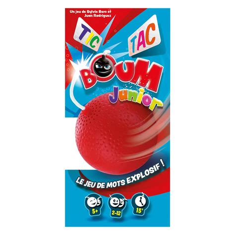 Tic Tac Boum Junior Jeux De Soci T Asmodee