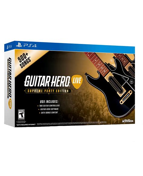 GUITAR HERO LIVE SUPREME PARTY EDITION 2 BUNDLE Gameplanet