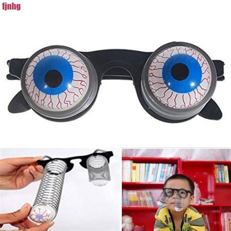 Funny Unique Eye Drooping Eyeball Glasses Horror Terror Scary Prank