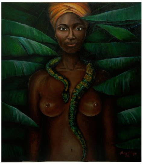 Woman With A Snake Painting By Liliiya Mano Jose Art Gallery