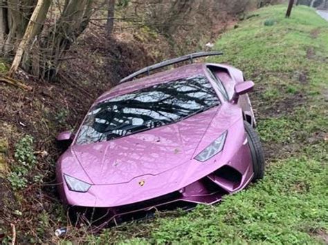 Bitcoin Millionaire Abandoned His Lamborghini Huracan In A Ditch