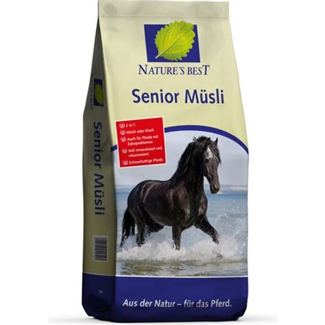 Nature S Best Muesli Senior Kg Boutique Equus Vitalis