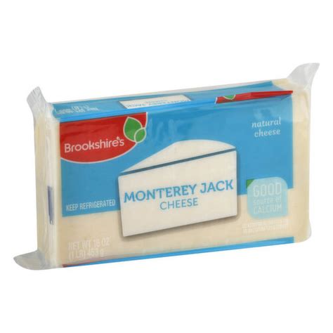 Brookshire S Monterey Jack Chunk Cheese Brookshire S